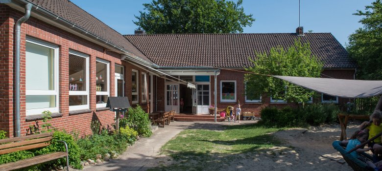 Außenansicht Kita Geestenseth