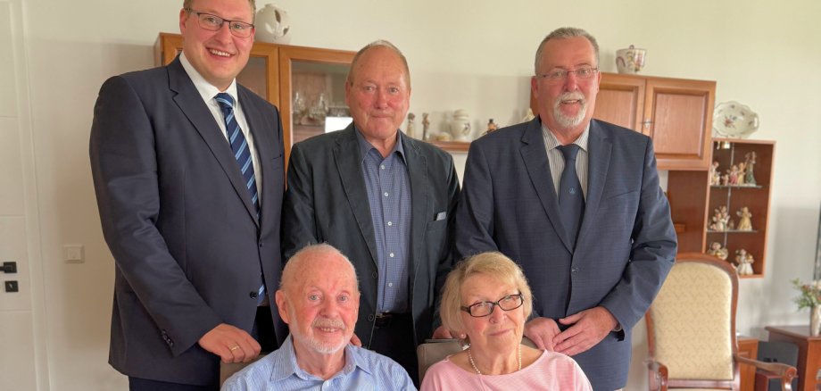 Eiserne Hochzeit Waltraud und Werner Seedorf