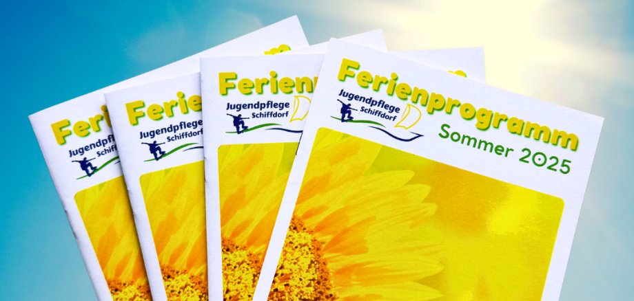Das neue Ferienprogramm liegt jetzt vor.
