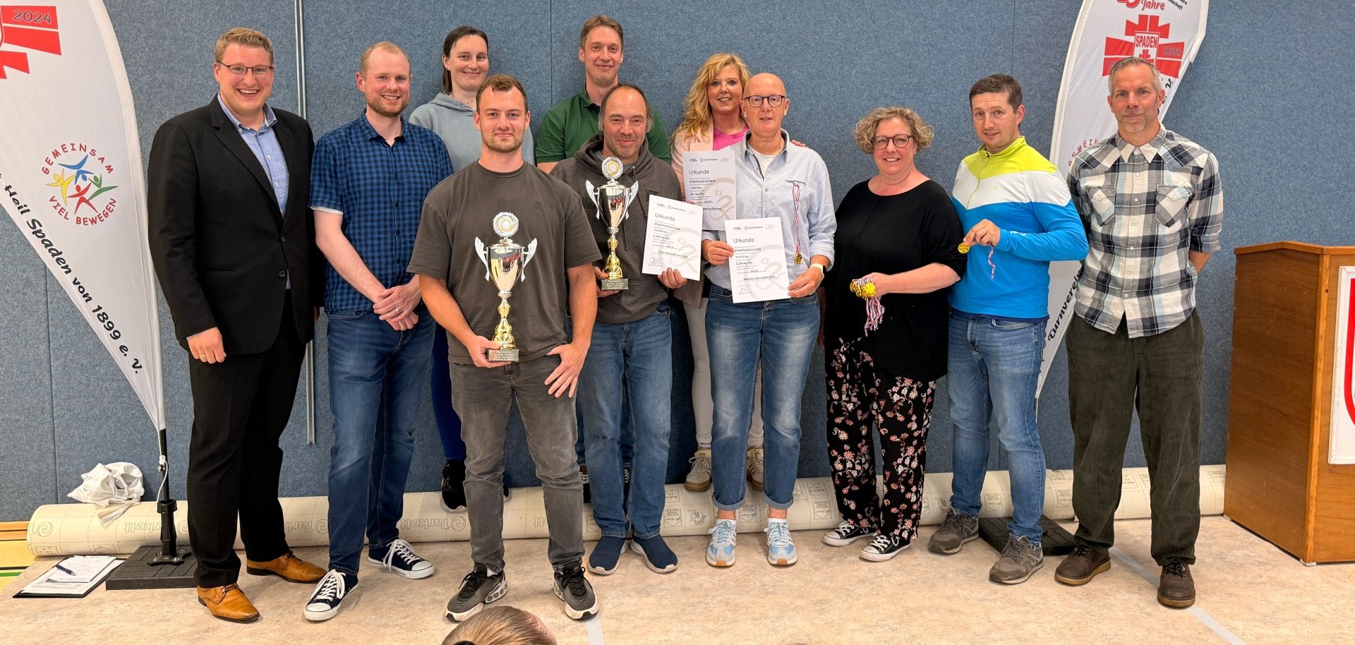 Die Sieger der diesjährigen STADTRADEL-Aktion.