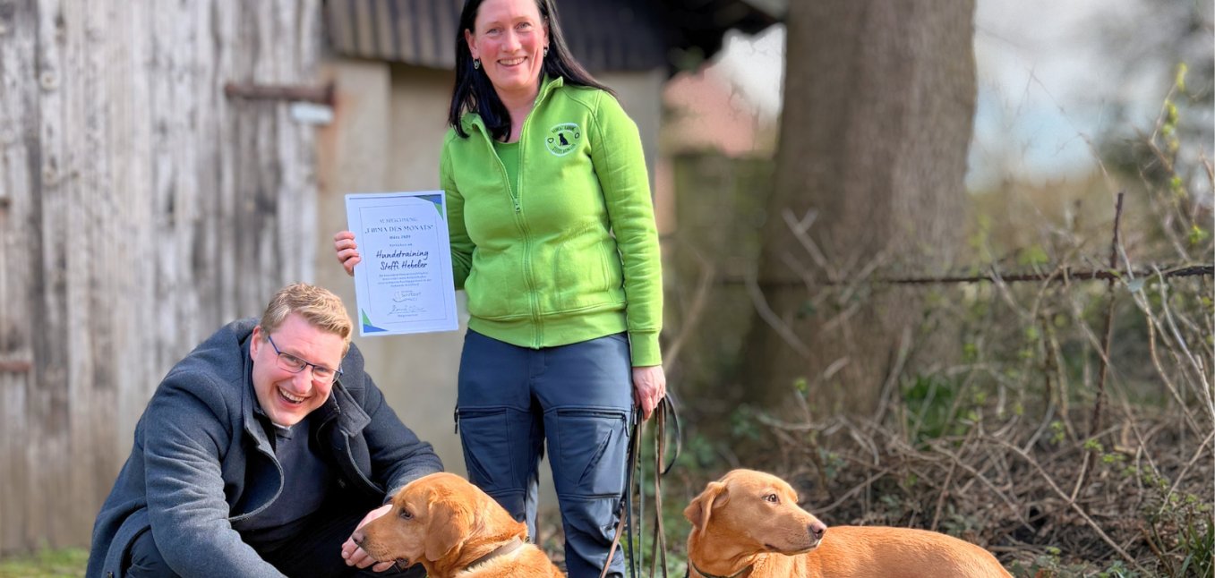 Firma des Monats März 2026: Hundetraining Steffi Hebeler
