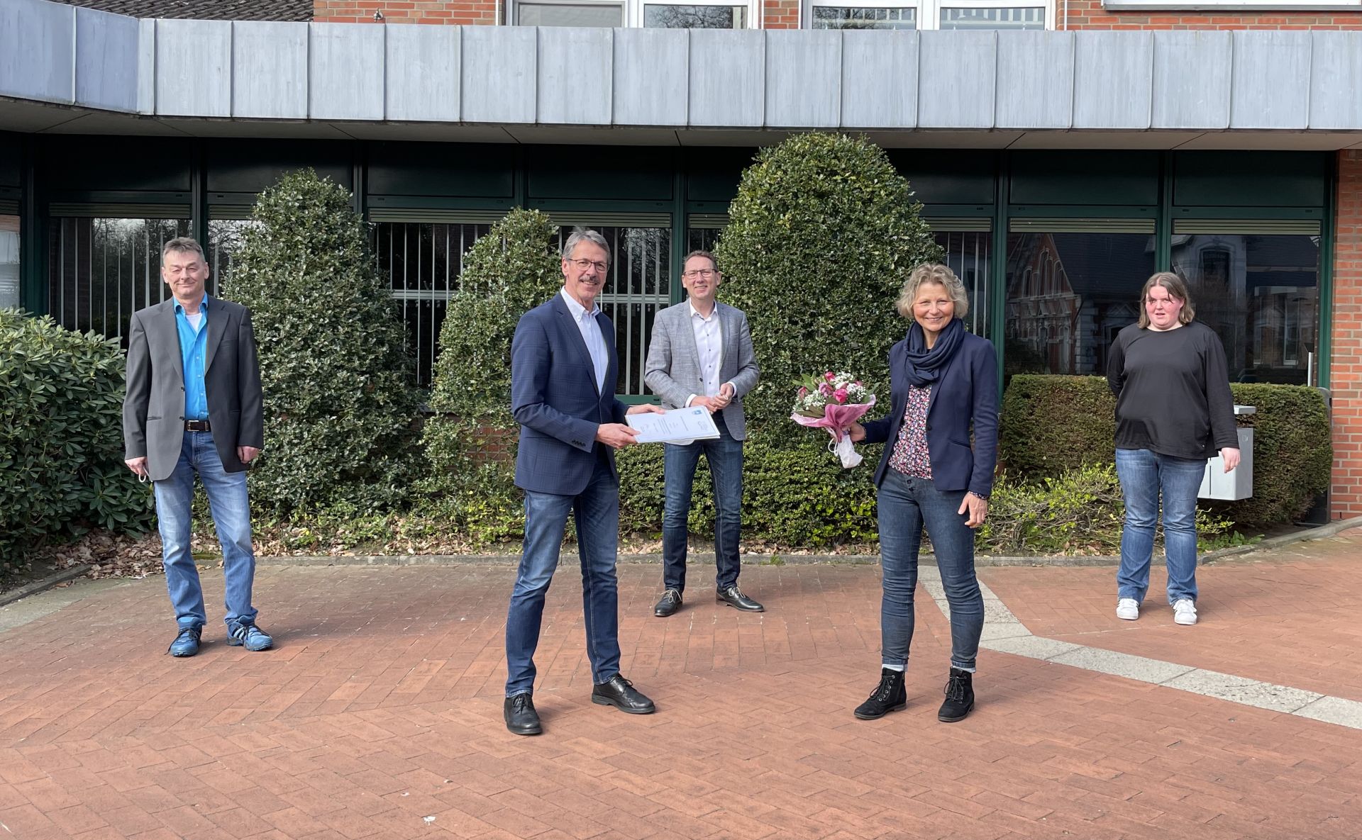 Dienstjubiläum von Frau Murken