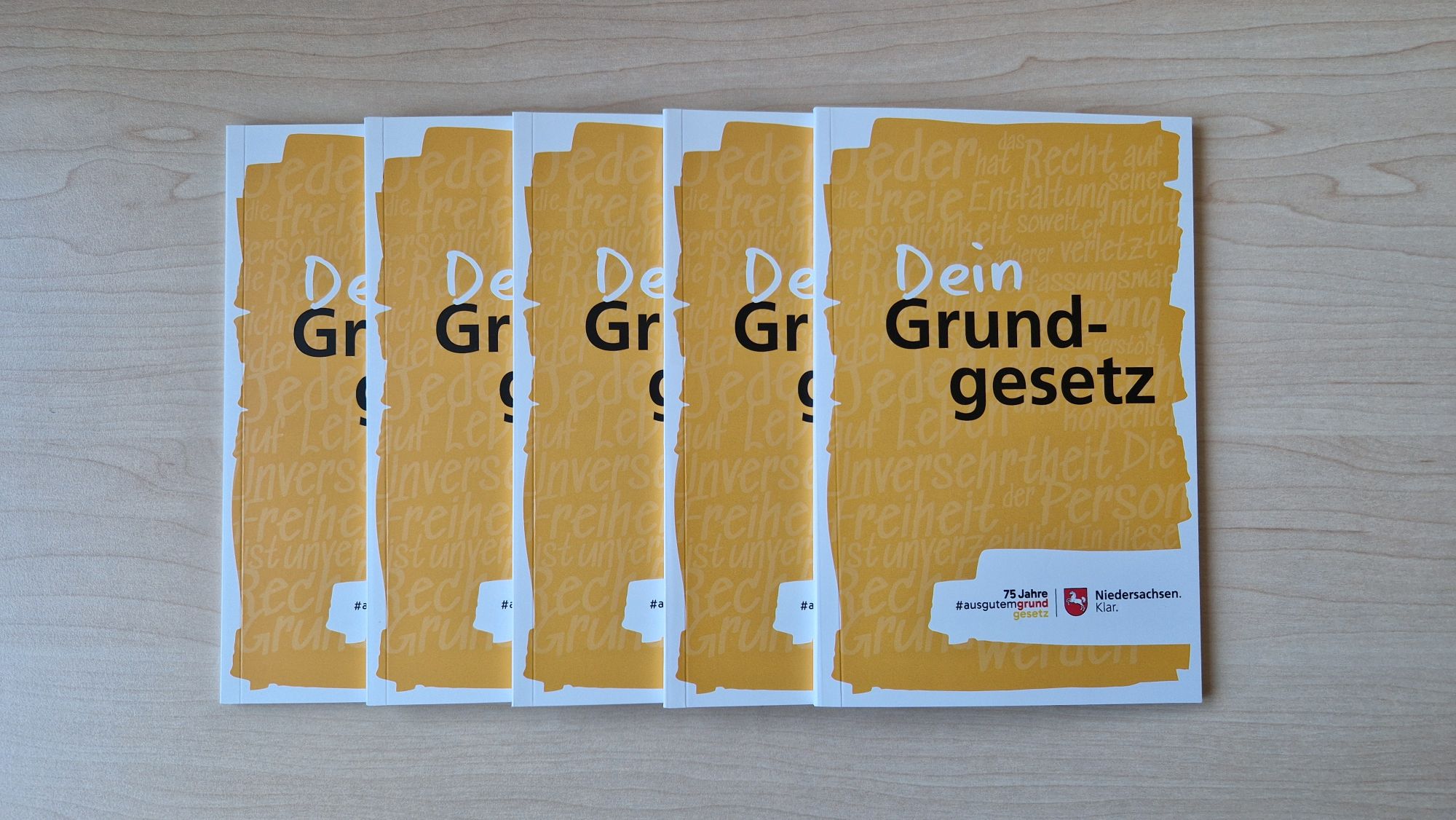 Broschüre "Dein Grundgesetz"