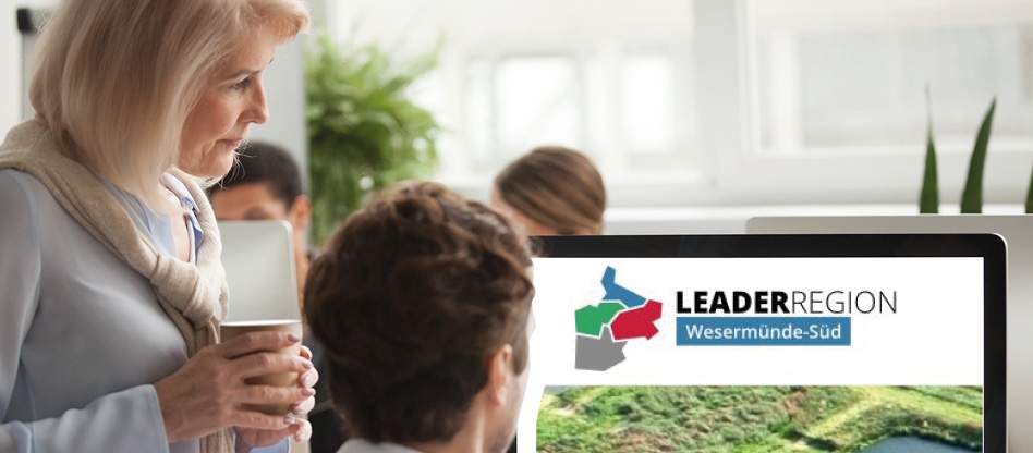 Logo LEADER-Region Wesermünde-Süd