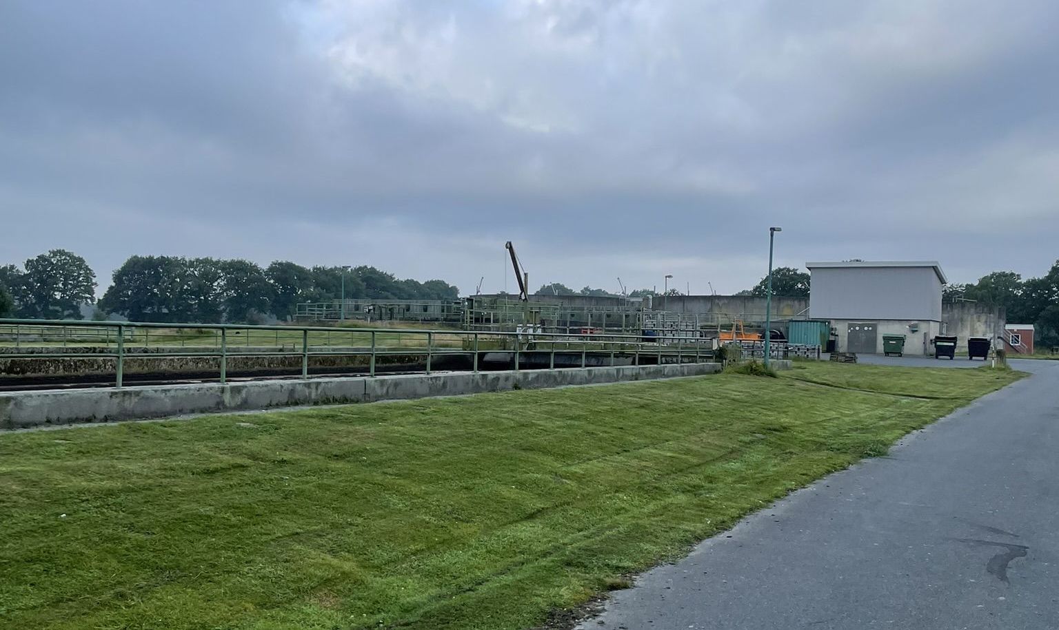 Gelände der Kläranlage