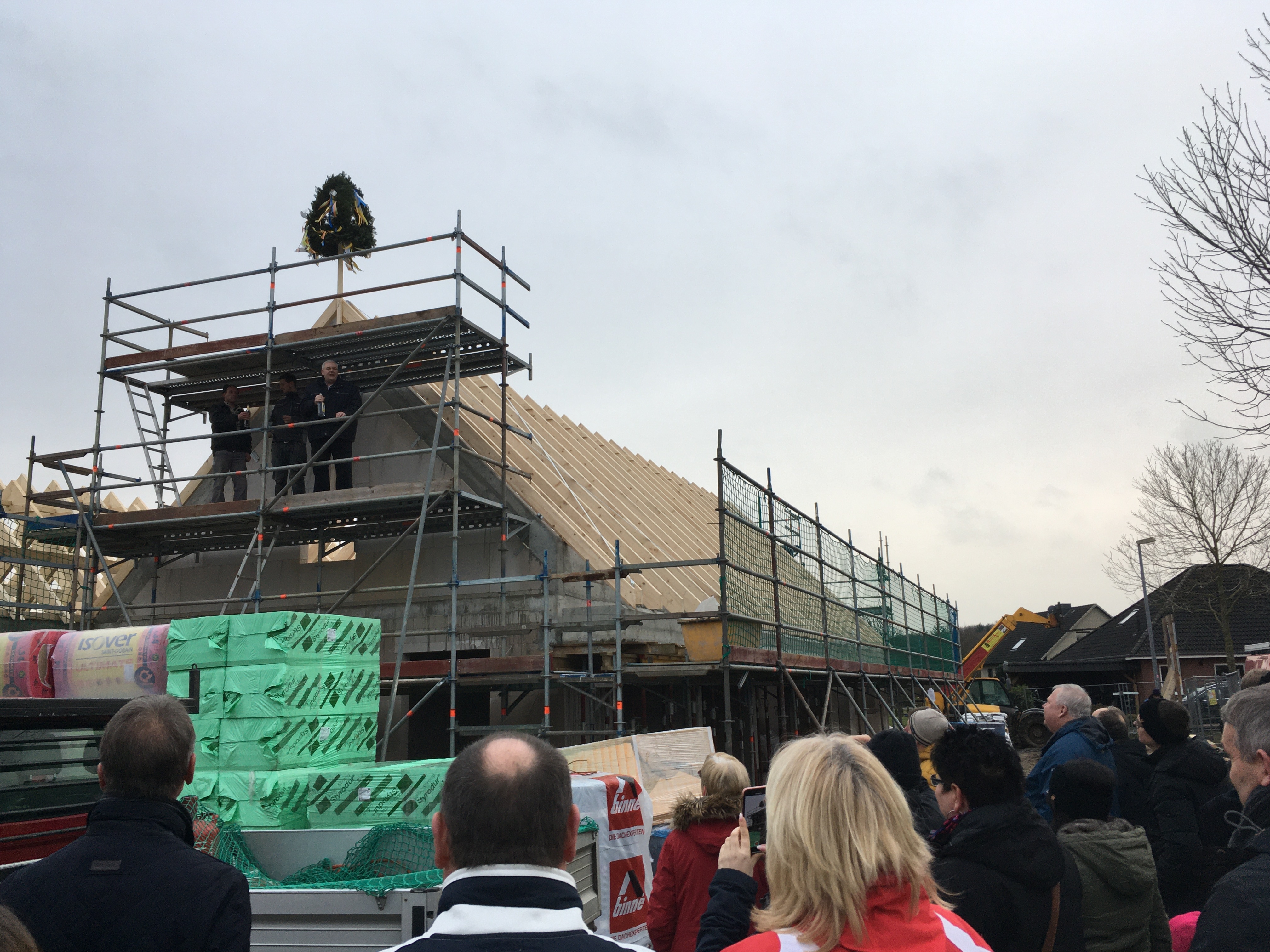 Richtfest Kita Wehden