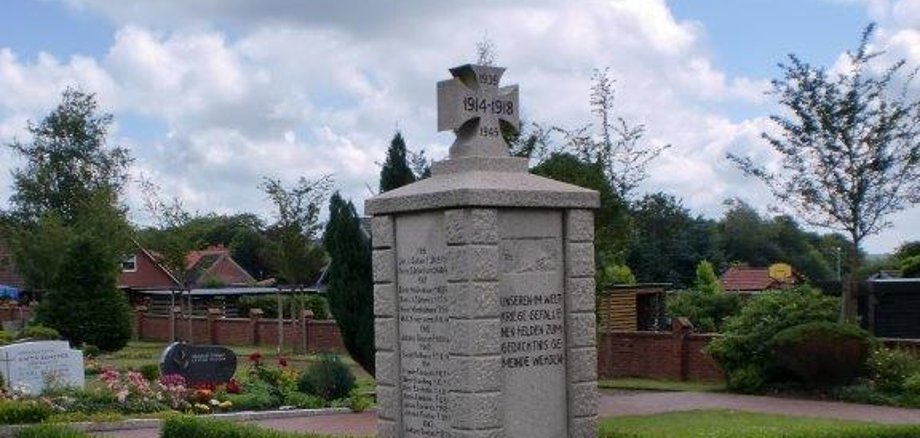 Ehrenmal Friedhof Wehden